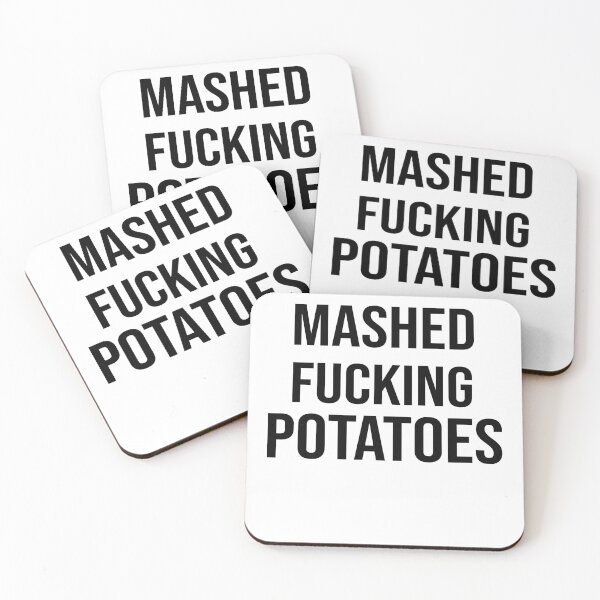 Item preview, Mashed Fucking Potatoes funny cool food Thanksgiving designed and sold by Shopini.