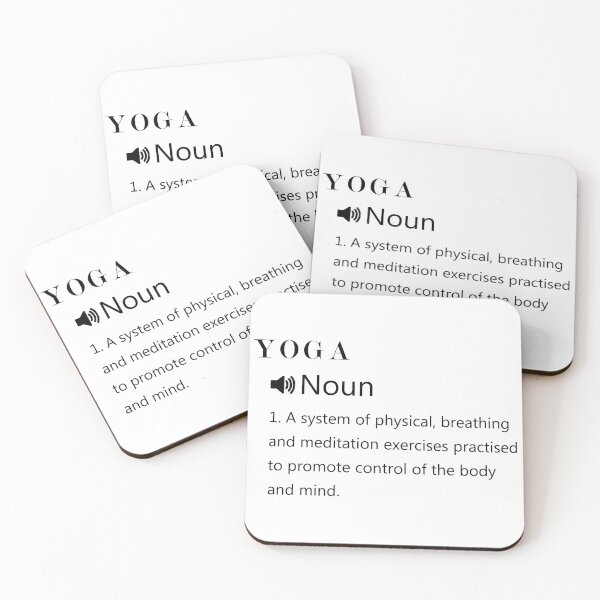 Item preview, funny yoga definition gifts for grandmother mom dad wife husband sister brother Son daughter Illustration designed and sold by fashion-tees.