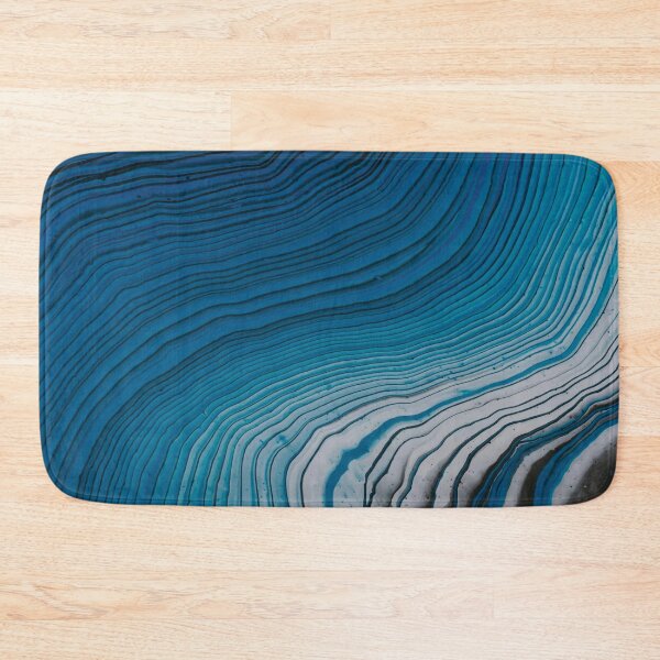 Item preview, Pintura líquida Blue Waves designed and sold by Mushrankhan.