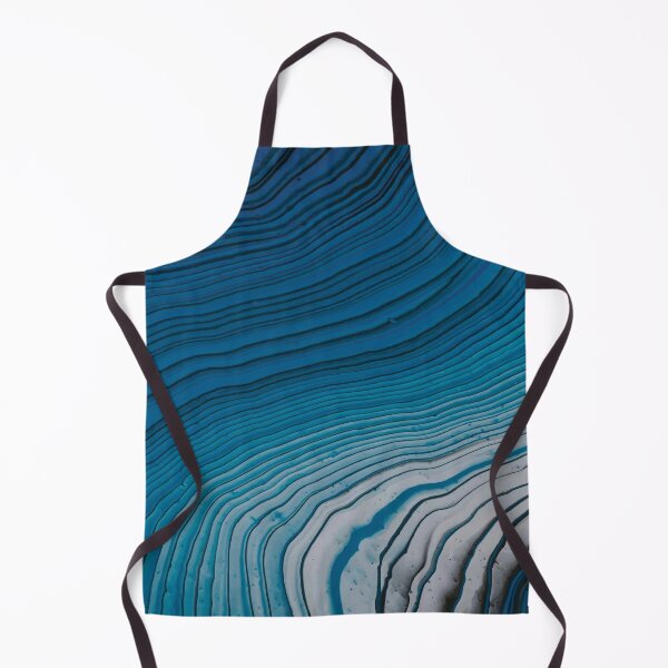 Item preview, Blue Waves Liquid Paint designed and sold by Mushrankhan.