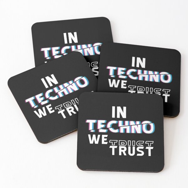Item preview, In Techno We Trust designed and sold by BasicWear.