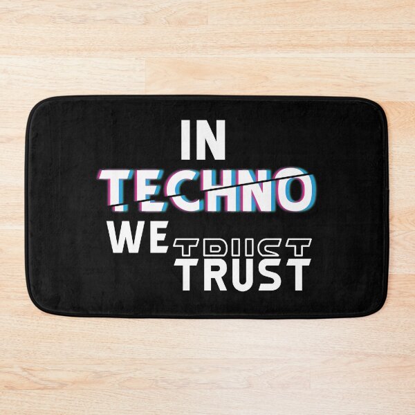 Item preview, In Techno We Trust designed and sold by BasicWear.