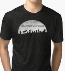The Fellowship of Silly Walks Tri-blend T-Shirt