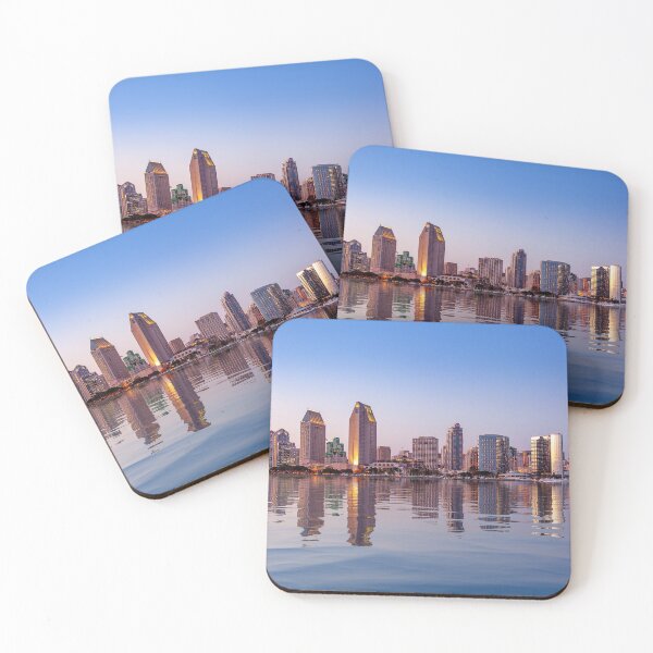 Item preview, Skyline of San Diego at sunset designed and sold by BackyardProduct.