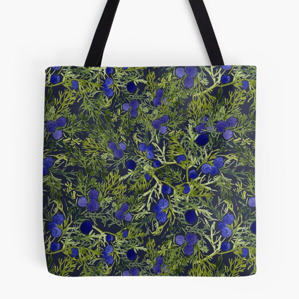Item preview, Winter blue berries. Nordic greenery. Juniper berry designed and sold by TanyaMakesART.