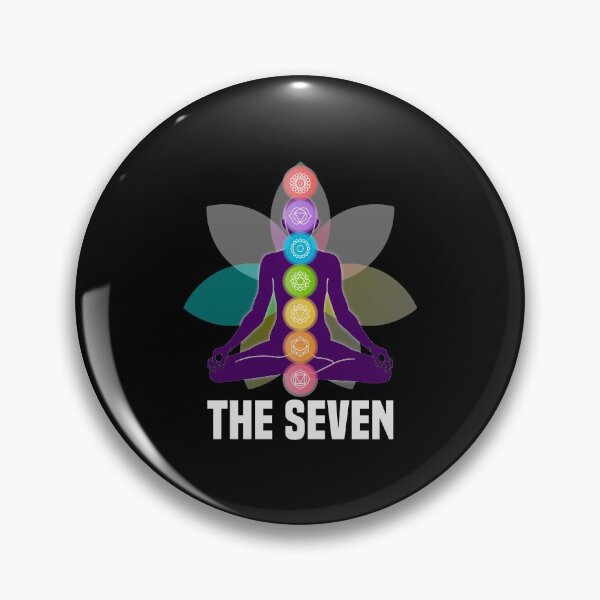 Artikelvorschau, 7 Chakra sieben Chakren Meditation Yoga für Chakra entworfen und verkauft von Nessshirts.