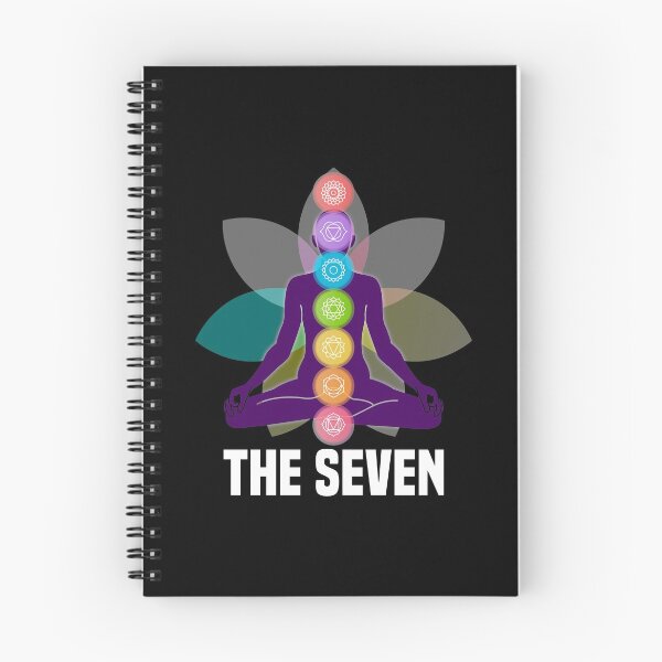 Aperçu de l'œuvre Yoga de méditation 7 chakra sept chakras pour chakra créée et vendue par Nessshirts.