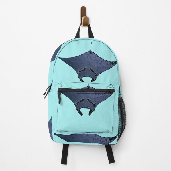 Item preview, Manta Ray Black Alternate Print designed and sold by designsasstultd.
