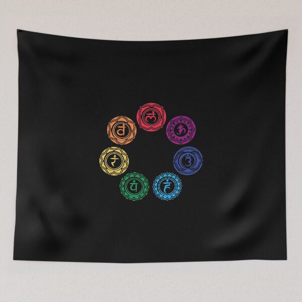 Item preview, Chakra Symbols sacral chakra third eye meditation designed and sold by Nessshirts.