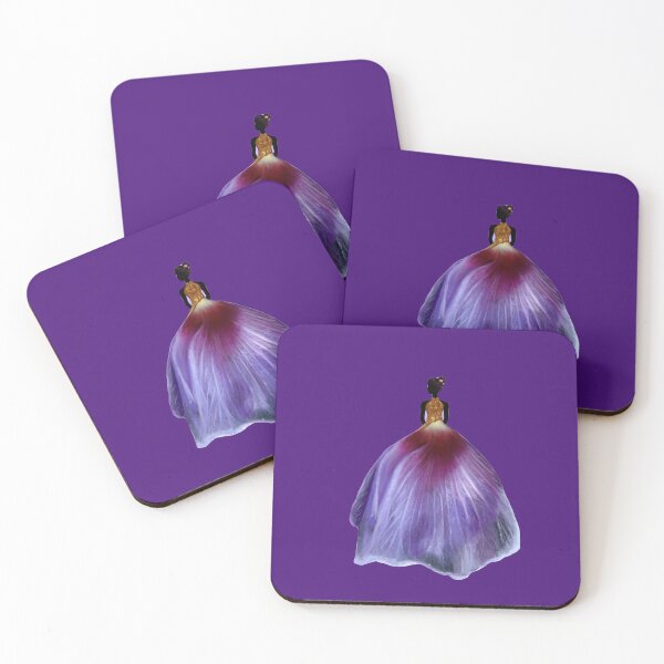 Item preview, Lavender Petal Gown (dark background) designed and sold by Sarah Girard.