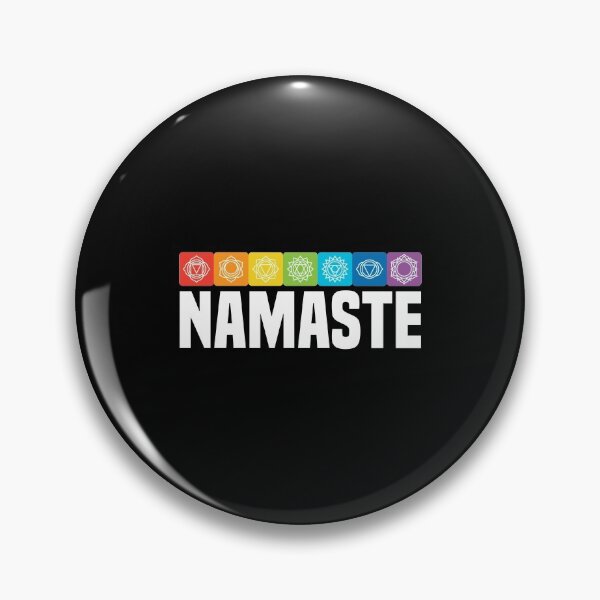 Item preview, Namaste Solar plexus Chakra  Meditation gift designed and sold by Nessshirts.