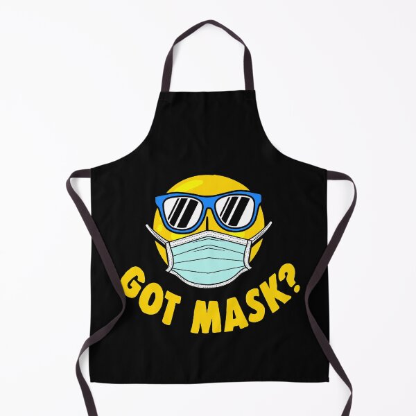 Item preview, Sunglasses wearing emoticon with face mask. Got Mask? designed and sold by Gold Wings Tees.