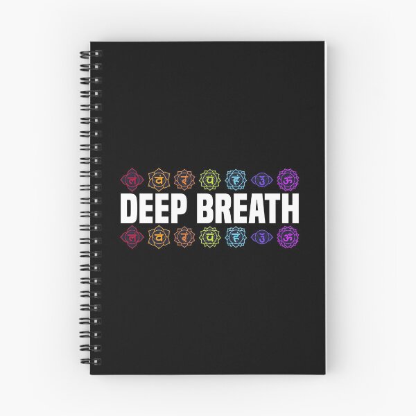 Item preview, Deep Breath align chakras 7 chakra yoga designed and sold by Nessshirts.
