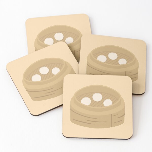 Item preview, Cute Dimsum In Steamer Food Dumplings  designed and sold by Skinpedia.