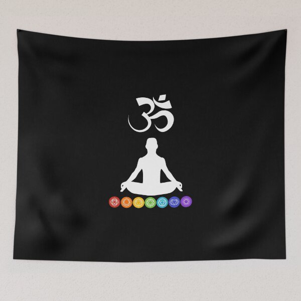 Item preview, sanskrit chakra 7 chakras meditation  designed and sold by Nessshirts.