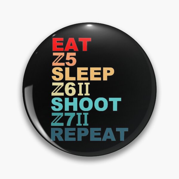 Artikelvorschau, Eat Sleep Shoot Nikon spiegellos entworfen und verkauft von arthatbeat.
