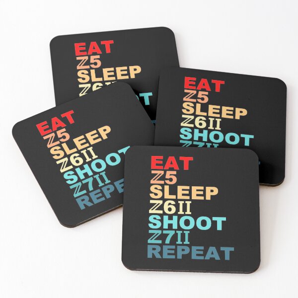 Artikelvorschau, Eat Sleep Shoot Nikon spiegellos entworfen und verkauft von arthatbeat.