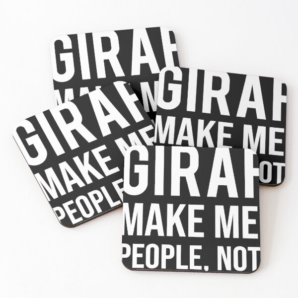Item preview, Funny Giraffe T-shirt Giraffes Make Me Happy Sarcastic Tee designed and sold by LenaEhrlichmann.