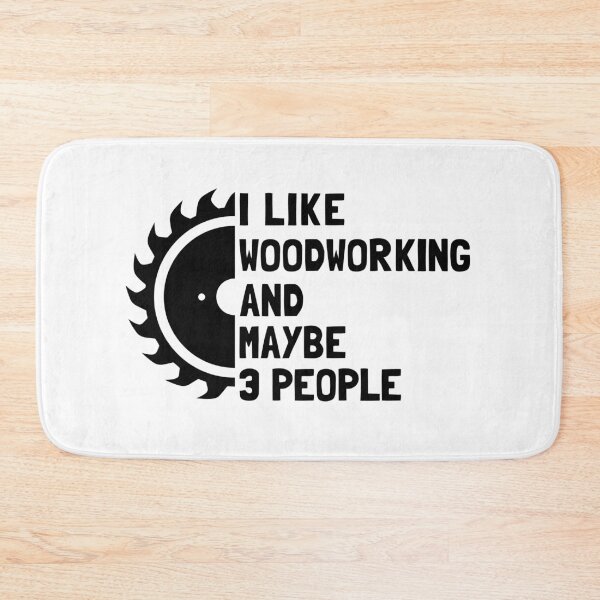 Item preview, WOODWORKING Lover Funny Gift Idea I Like  designed and sold by Life Shop.