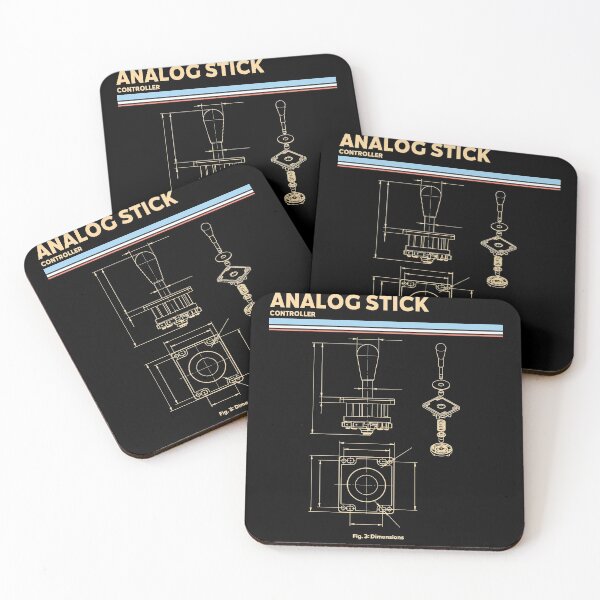 Item preview, Analog Stick Exploded View Vintage design  designed and sold by Christof  Hall.