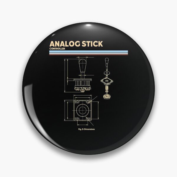 Item preview, Analog Stick Exploded View Vintage design  designed and sold by Christof  Hall.