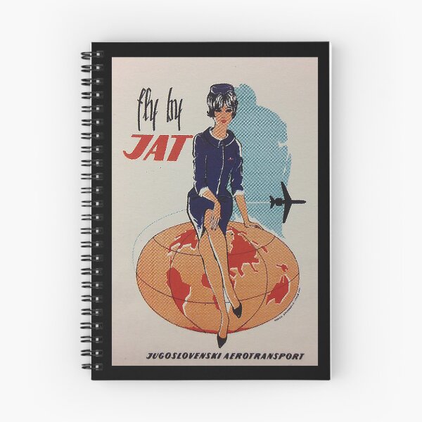 Item preview, retro classic Fly by JAT poster designed and sold by CorasPosters.