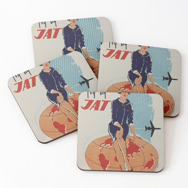 Item preview, retro classic Fly by JAT poster designed and sold by CorasPosters.