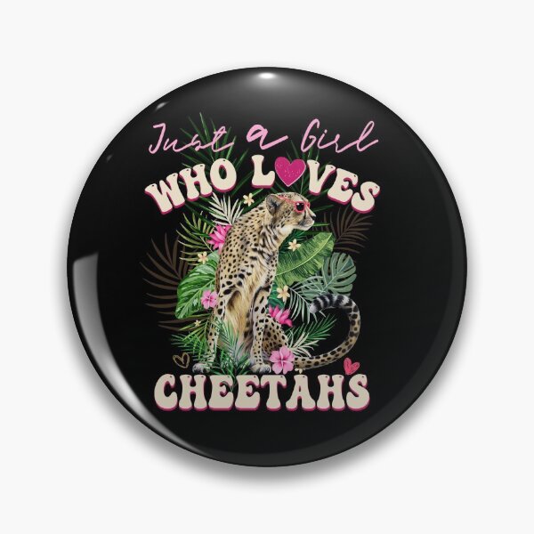Item preview, Cheetah Girl Just A Girl Who Loves Cheetahs designed and sold by J AND J  PRINTS.