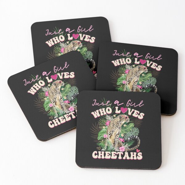 Item preview, Cheetah Girl Just A Girl Who Loves Cheetahs designed and sold by J AND J  PRINTS.