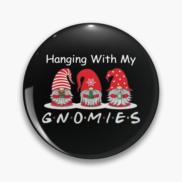 Item preview, Hanging With My Gnomies Funny Tees Gnome Friend Christmas designed and sold by Ake10.