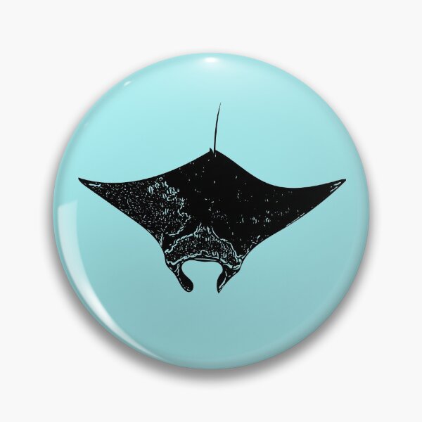 Item preview, Manta Ray Black Print designed and sold by designsasstultd.