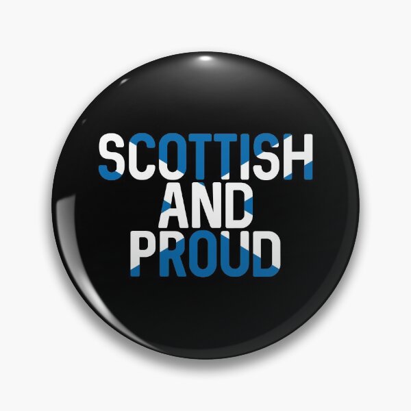 Item preview, Scottish and Proud, Scottish Saltire Flag Slogan Design  designed and sold by MacPean.
