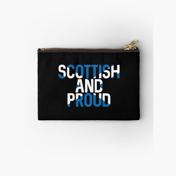 Item preview, Scottish and Proud, Scottish Saltire Flag Slogan Design  designed and sold by MacPean.