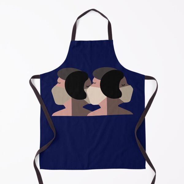 Item preview, Harmony and Love in Difficult Times. Multi racial face mask wearing design. designed and sold by UrTops.