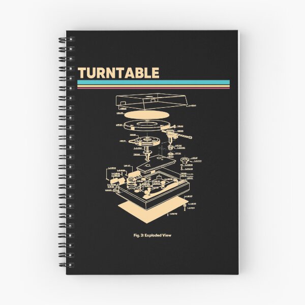 Item preview, Turntable Exploded View Vintage design  designed and sold by Christof  Hall.
