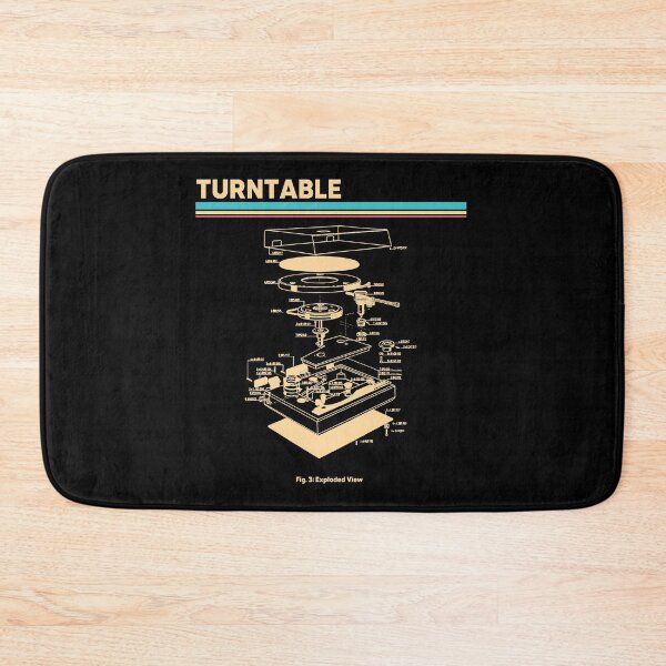 Item preview, Turntable Exploded View Vintage design  designed and sold by Christof  Hall.
