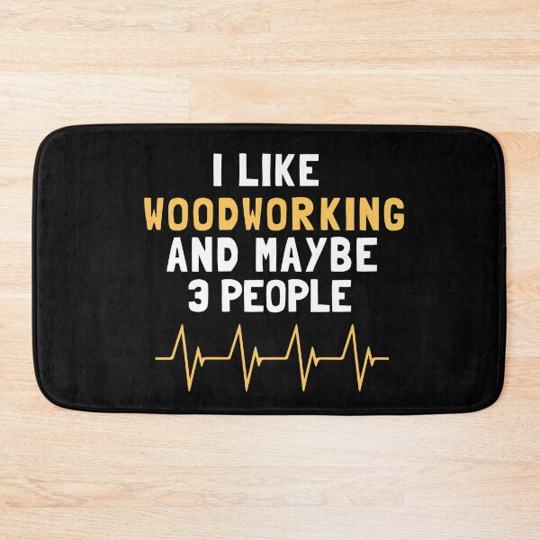 Item preview, WOODWORKING Lover Funny Gift Idea I Like  designed and sold by Life Shop.