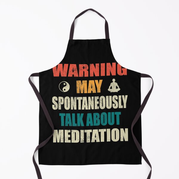 Item preview, Warning May Spontaneously Talk About Meditation - Yoga and Meditation Funny Gift designed and sold by JulianoZn97.