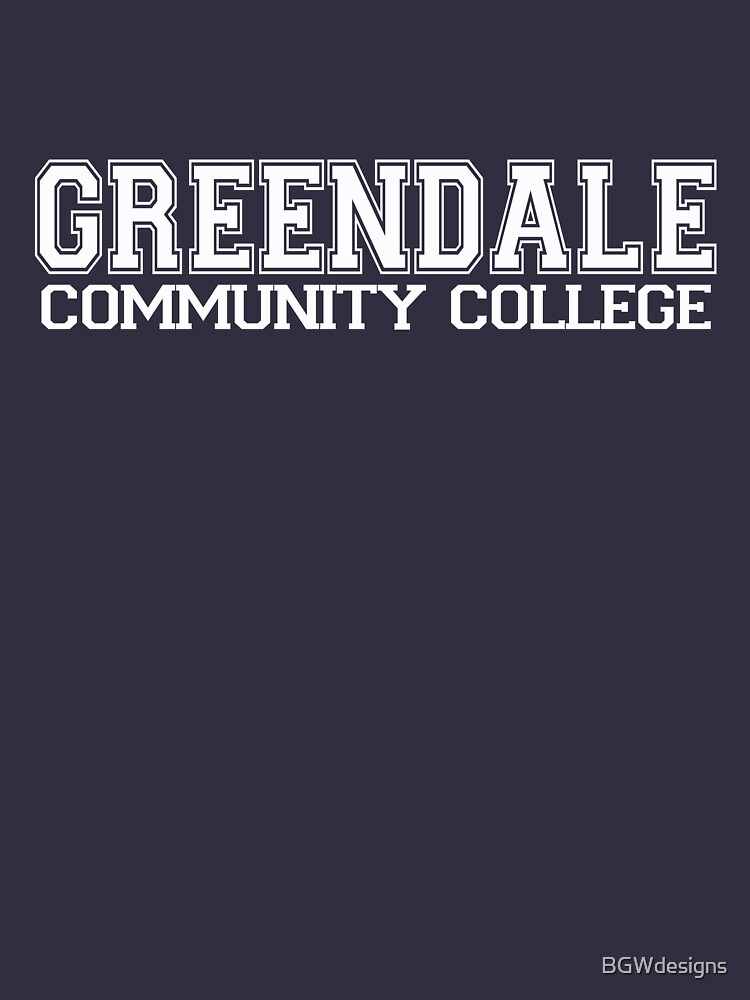 GREENDALE College Jersey (white) by BGWdesigns
