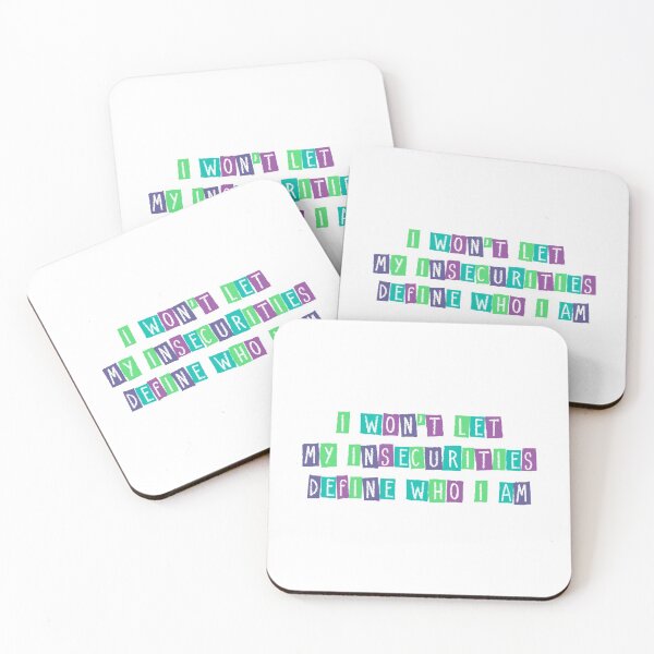 Item preview, I won't let my insecurities (blue) designed and sold by PaulaPatata.