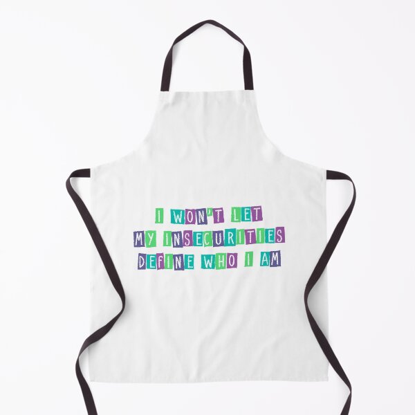 Item preview, I won't let my insecurities (blue) designed and sold by PaulaPatata.