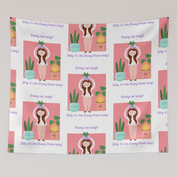 Item preview, Crazy plant lady designed and sold by Botanic-Witch.