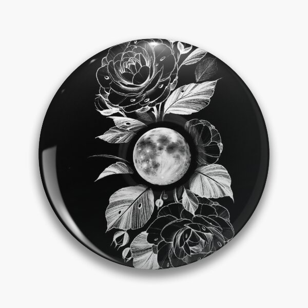 Item preview, Lunar camelias designed and sold by ninkeartsy.