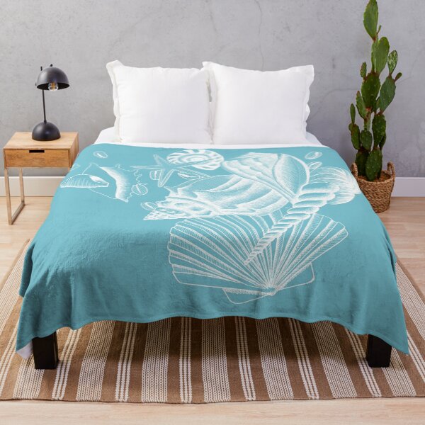 Item preview, The ocean shells white designed and sold by Between Clouds.