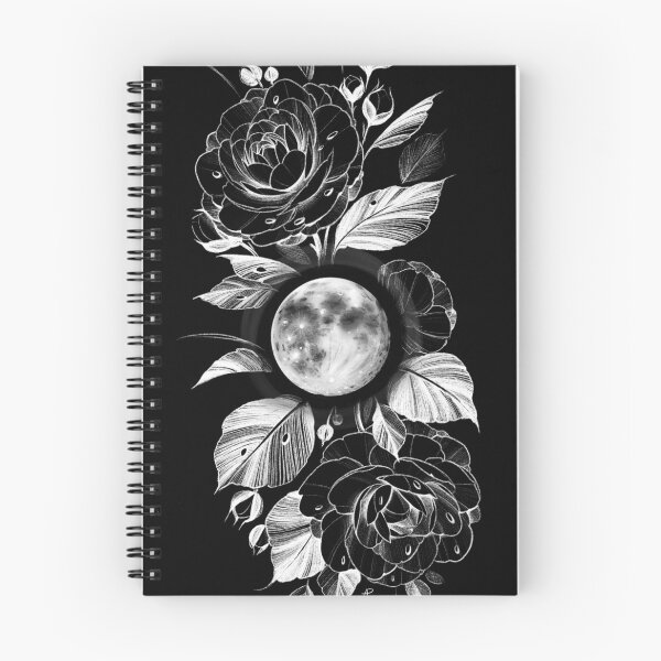 Item preview, Lunar camelias designed and sold by ninkeartsy.