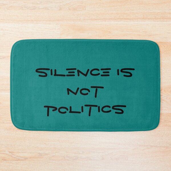 Item preview, Silence is not politics designed and sold by Mounir Ameur Ali.