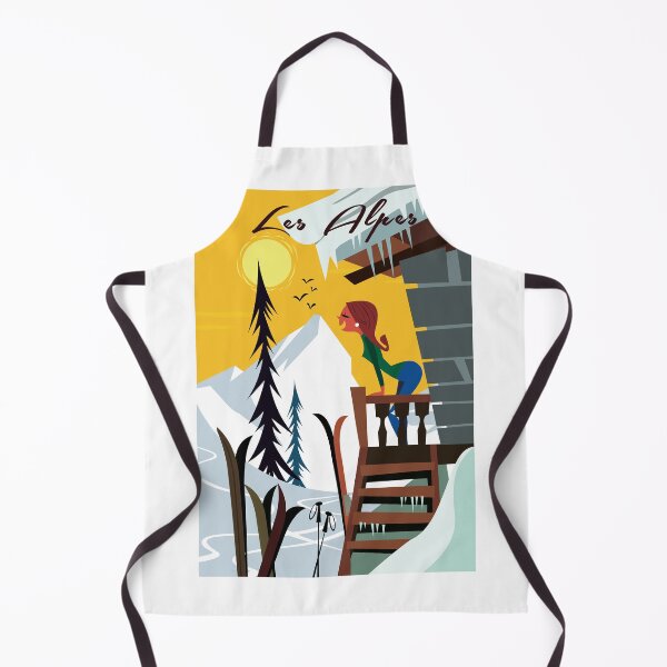 Item preview, Les Alpes poster designed and sold by GAGodel.
