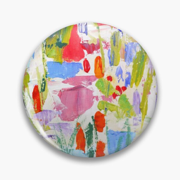 Item preview, Floral abstract original painting designed and sold by BeeTartprints.