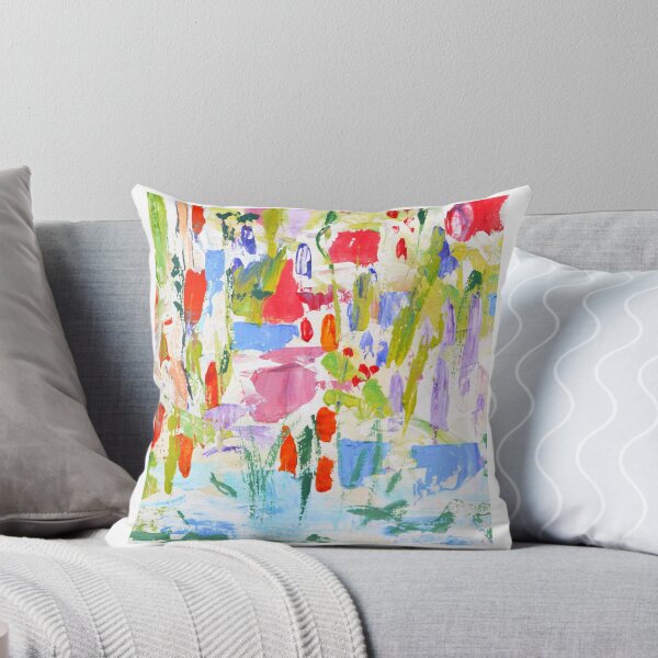 Item preview, Floral abstract original painting designed and sold by BeeTartprints.