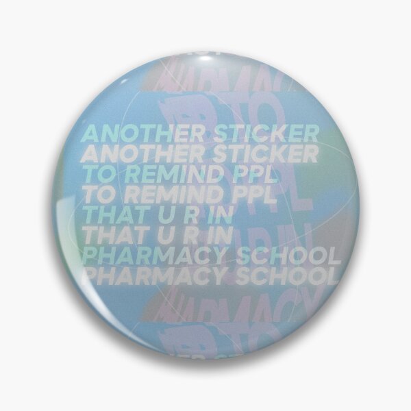 Item preview, Self-aware Pharmacy Sticker designed and sold by RutgersAMCP.